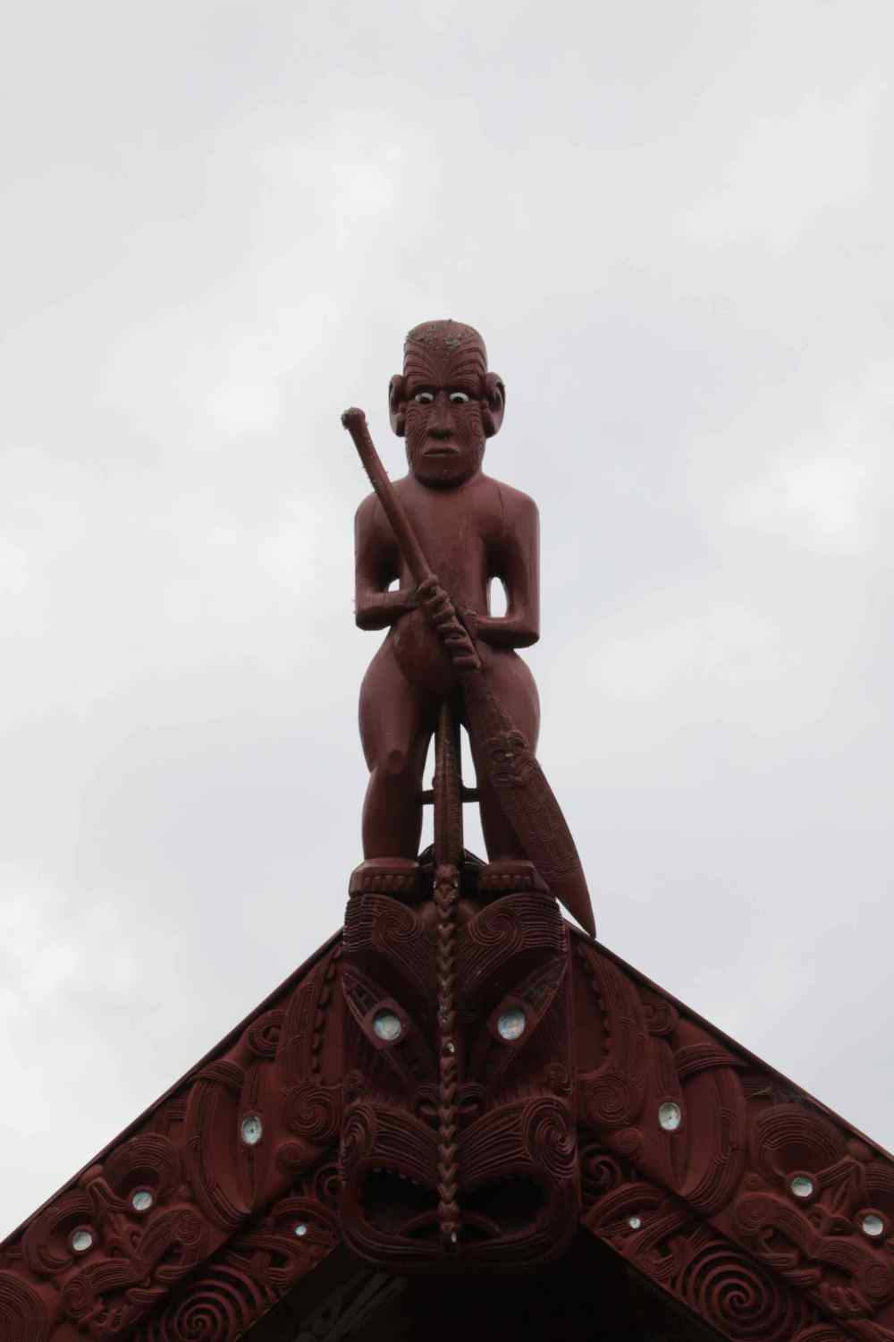 Figurehead atop the Meeting House