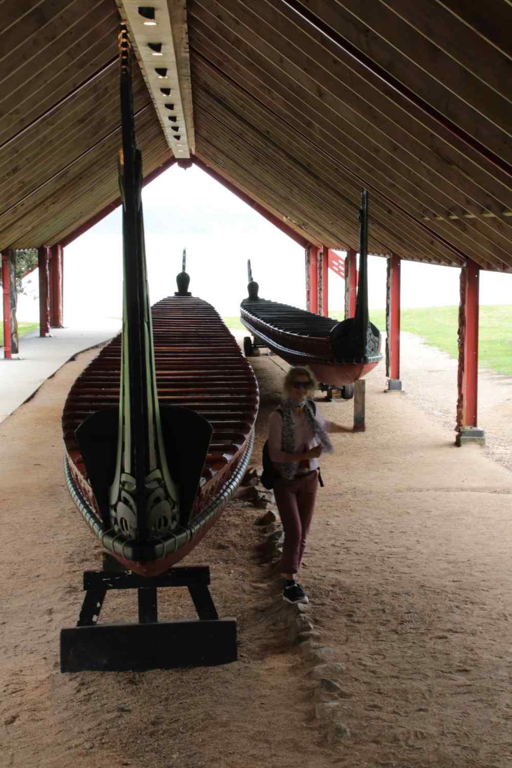 Lyn at the War CAnoe