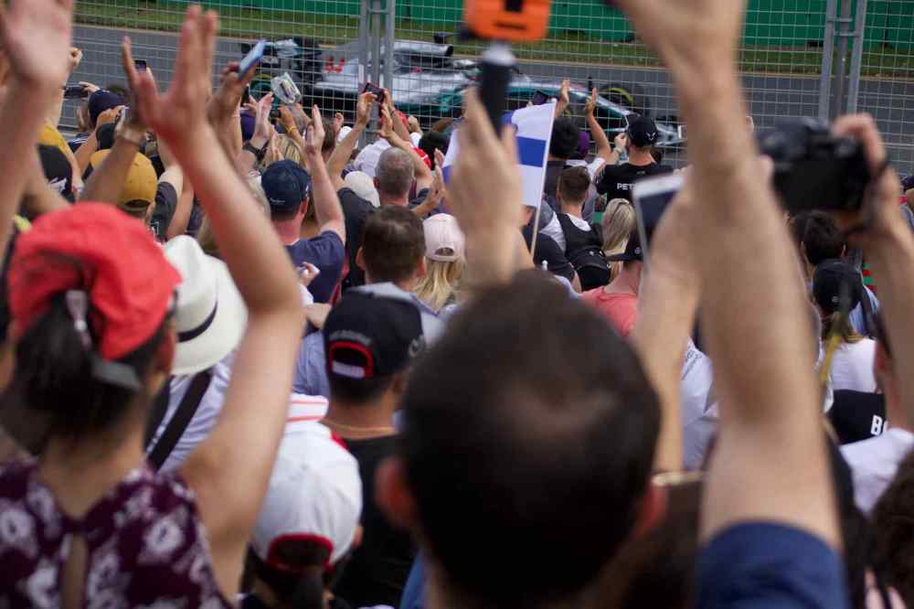 Hamilton finished Second